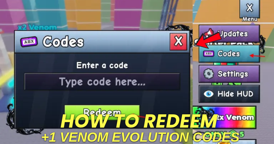 How to redeem codes