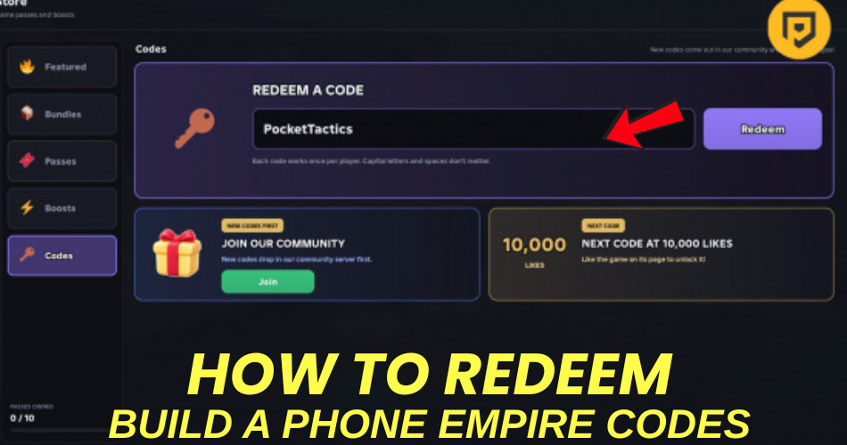 How to redeem codes