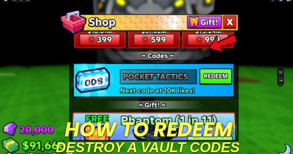 How to redeem codes