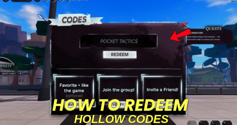 How to redeem codes