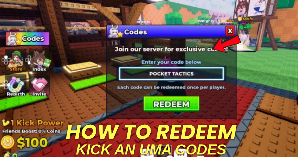 How to redeem codes