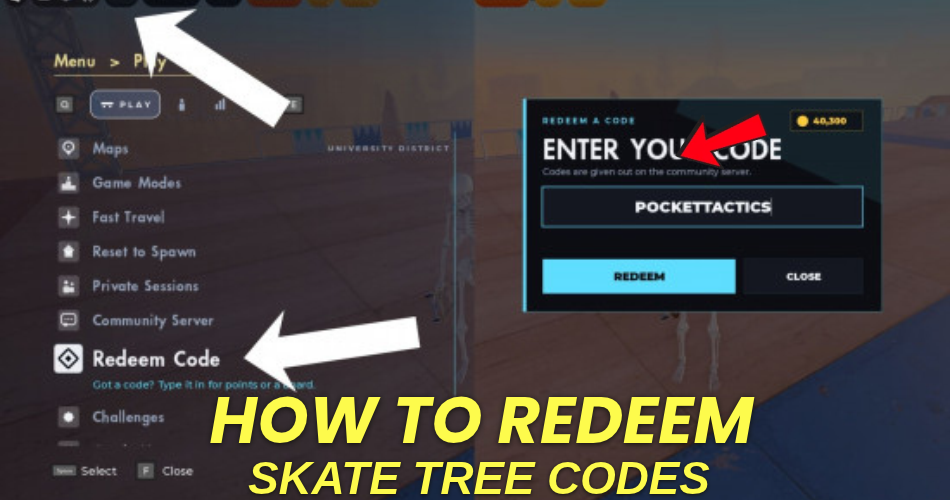 How to redeem codes